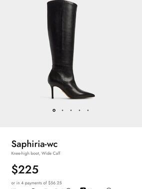 Aldo Black Heeled Boots